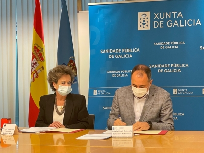 Firma del Convenio del Programa Jurídico Social con la Consellería de Sanidad para o ano 2022